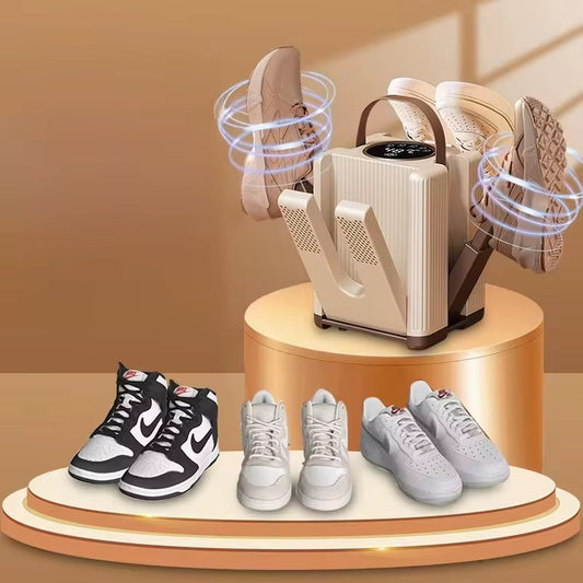 Nuevo secador de zapatos de seis brazos para uso doméstico
Secador de ropa compacto multifuncional con temporizador inteligente Suministro de lavandería deshumidificador