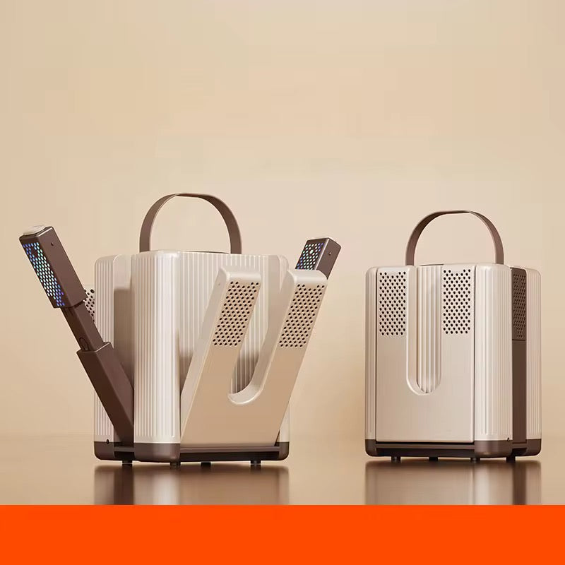 Nuevo secador de zapatos de seis brazos para uso doméstico
Secador de ropa compacto multifuncional con temporizador inteligente Suministro de lavandería deshumidificador