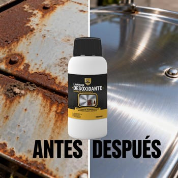 Limpiador Desoxidante SPSIL 250ml, para Metales, Acero, Hierro y Aluminio
Ver detalles del producto