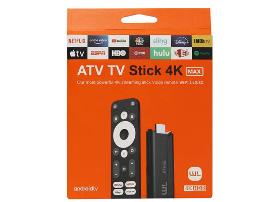 TV Stick Con Control Remoto 4K Wl