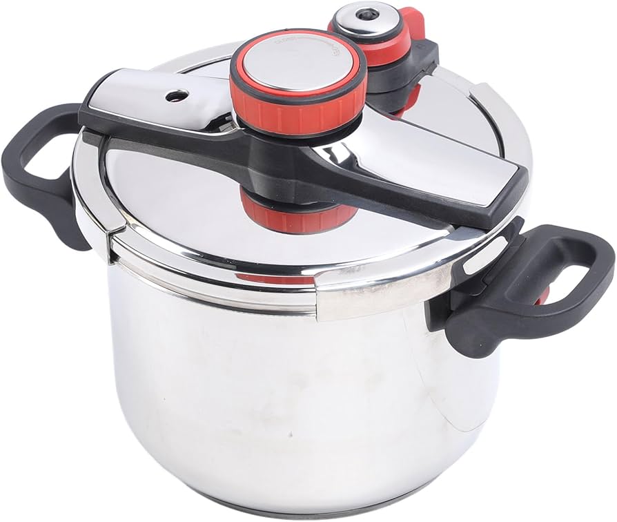 Olla Presión 6 Litros Rueda Silicona Argón