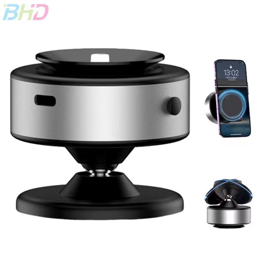 Nuevo Soporte mejorado para coche adsorción al vacío telescópico imán fuerte 15W carga inalámbrica rotación de 360° soporte de teléfono para teléfono