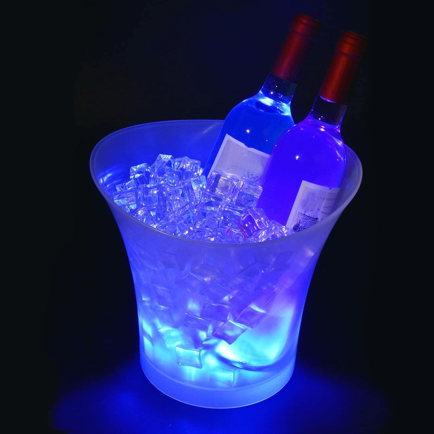 Cubitera Colorido Led Luz  y música 🎶  5l