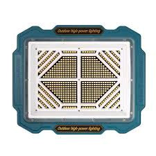 Foco de luz con placas solares