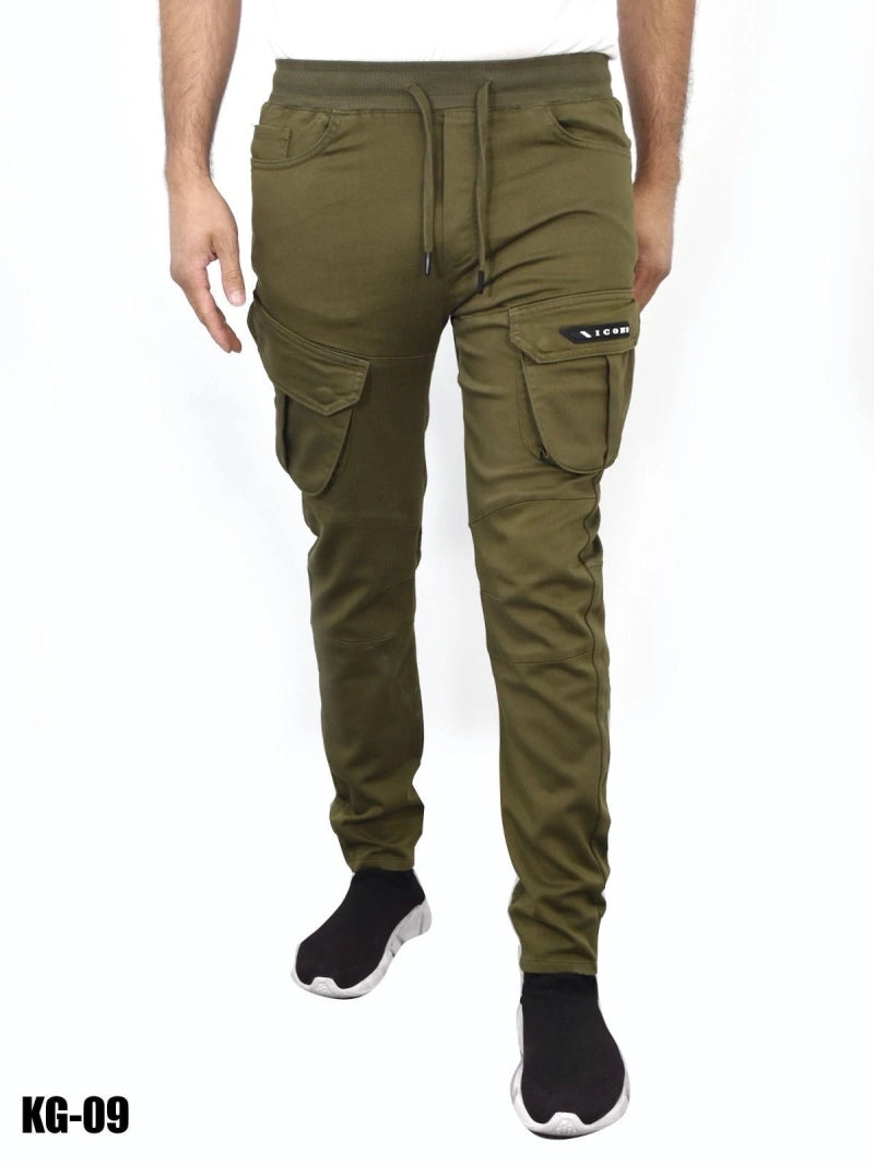 Pantalones Tipo Cargo ICON2 verde