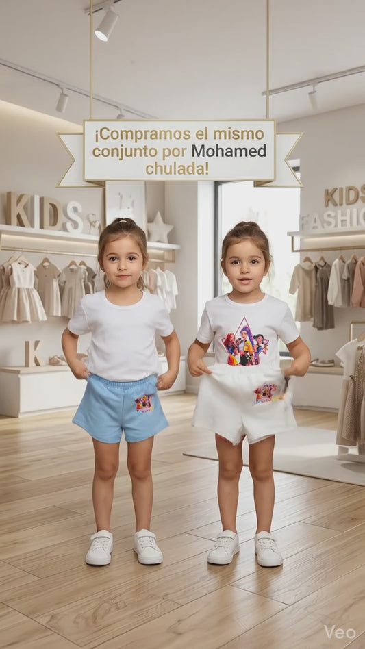 Nuevo conjuntos para niñas