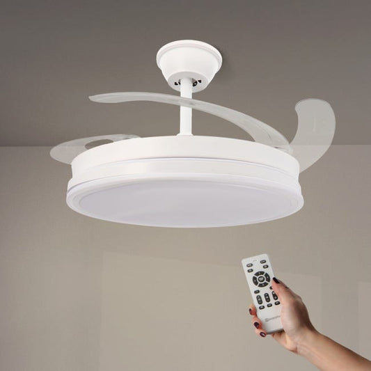 Ventilador Techo LED Mimotec Olga 36W+DC 30W