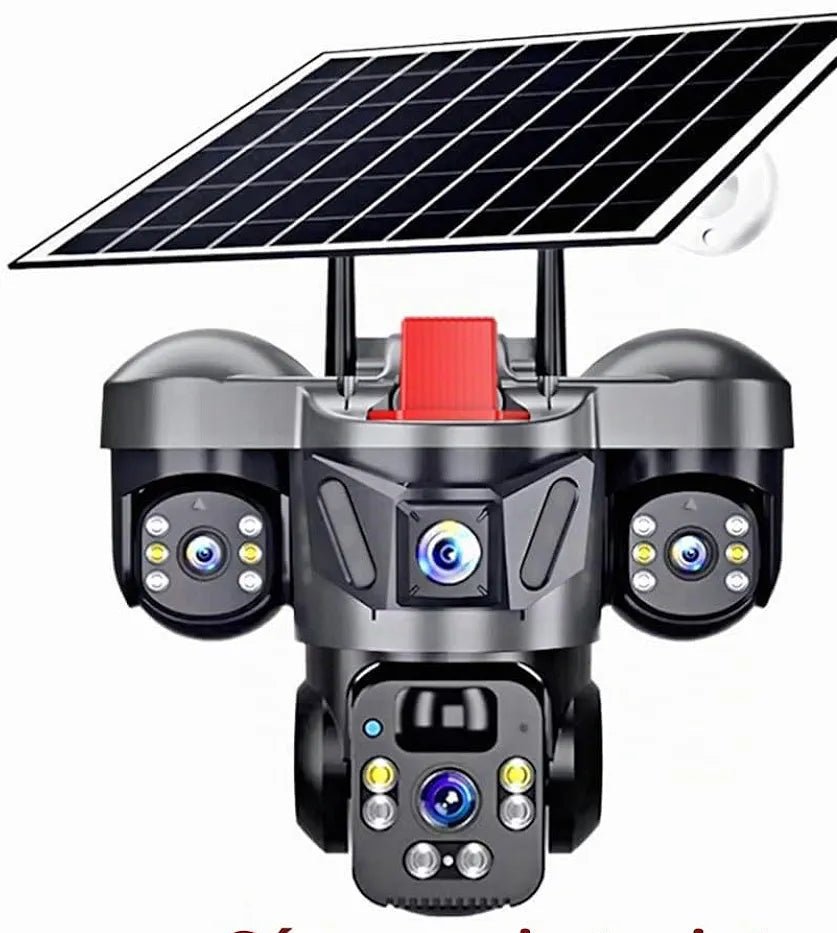 Cámara 4G, placa solar buena calidad Wi-Fi, tarjeta sim para interiores y para exterior