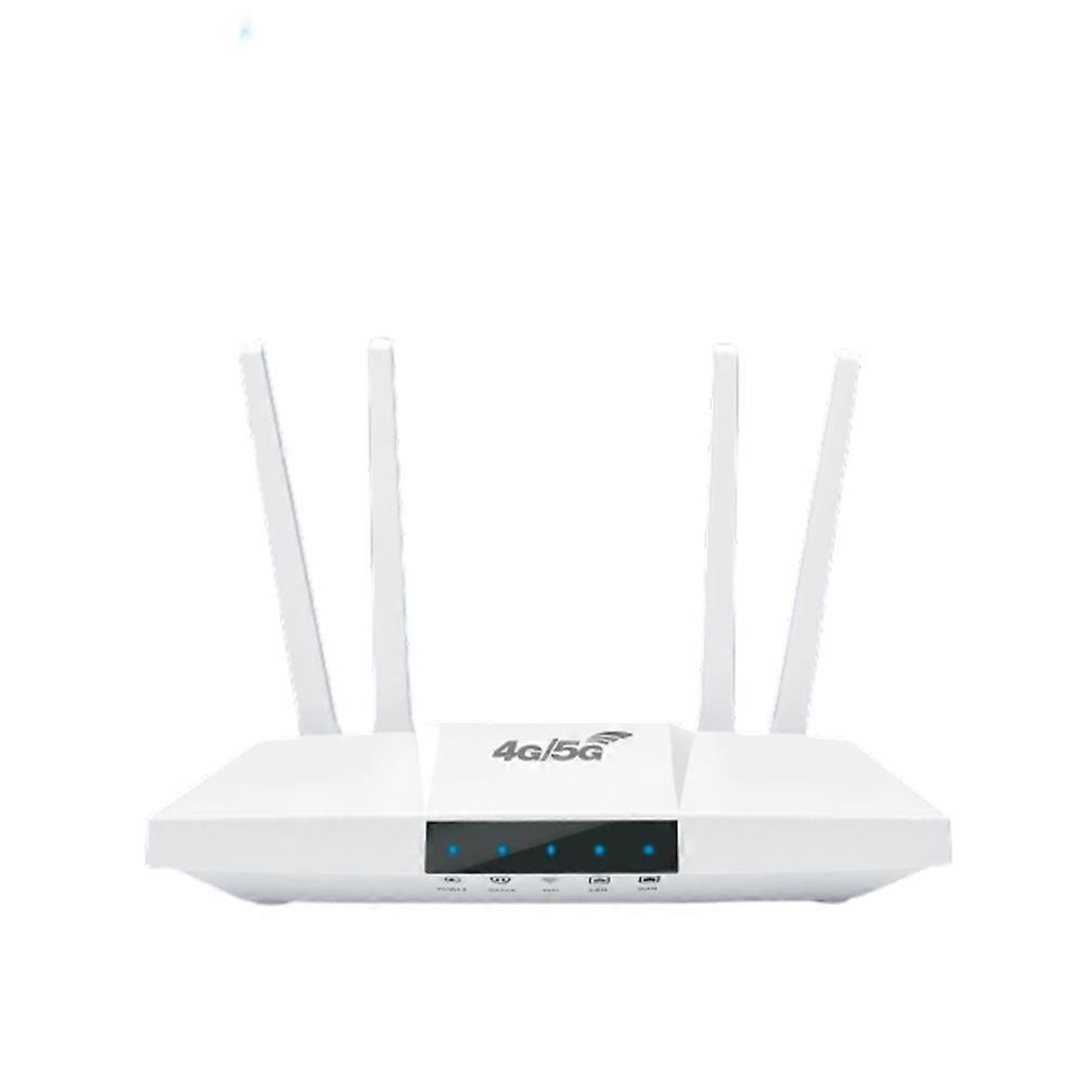 router inalámbrico 4G para el hogar, enrutador inalámbrico WIFI6 compartido, puerto de red único, batería extraíble, enrutador CPE 4G 5G (enchufe de la UE)
Marca: Unbranded