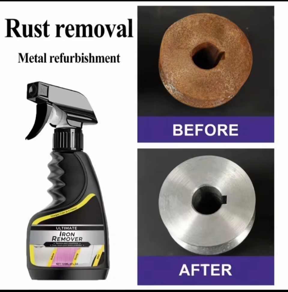 Eliminador de óxido para automóvil, eliminación de disco de freno en aerosol, eliminación de tuberías de escape, eliminación efectiva de óxido
