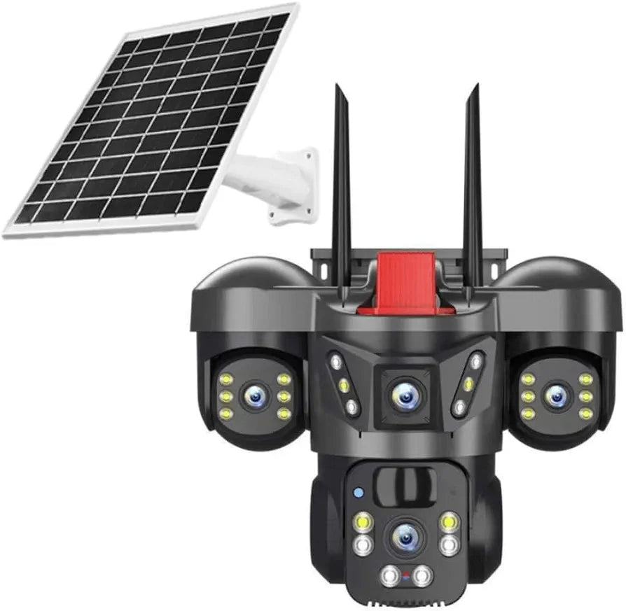 Cámara 4G, placa solar buena calidad Wi-Fi, tarjeta sim para interiores y para exterior