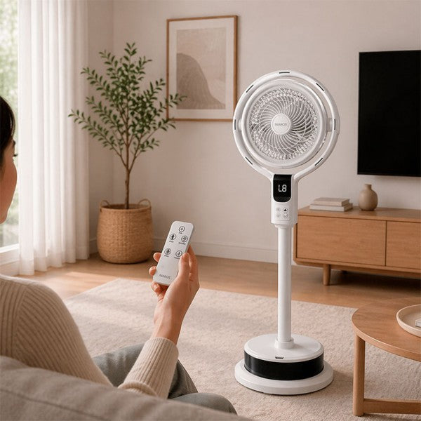 Ventilador nebulizador de pie Niaros de 50 w