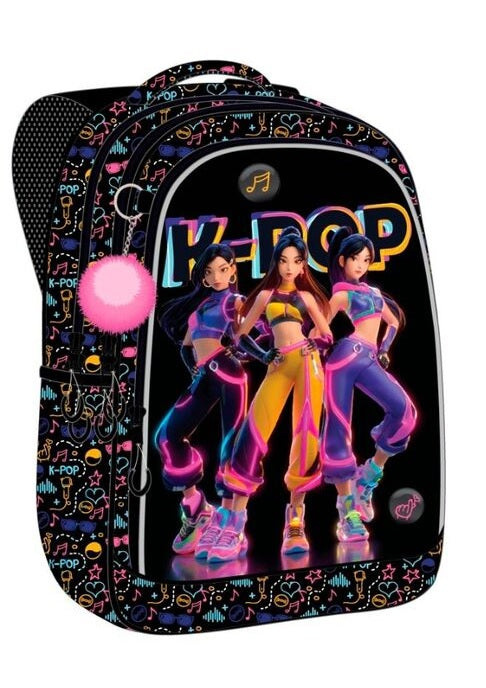 Mochila llavero Pompon K-Pop 32x18x43cm